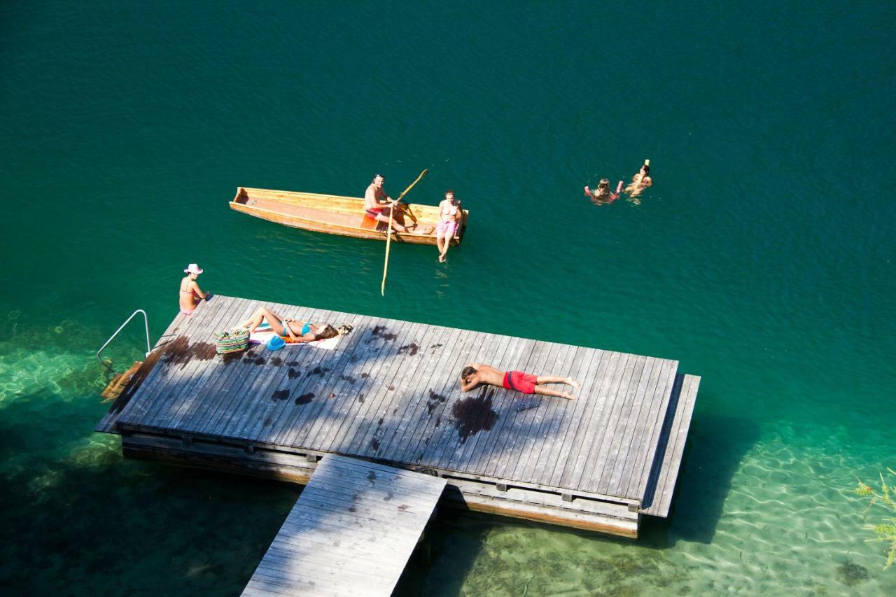 Haus Lackner Am Weissensee In Kaernten Екстериор снимка
