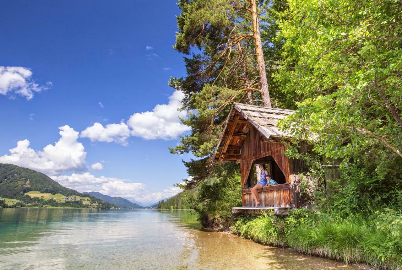 Haus Lackner Am Weissensee In Kaernten Екстериор снимка